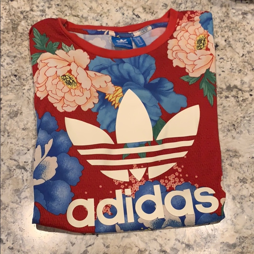 Adidas Floral Tee